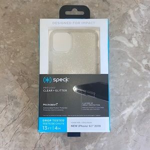 Clear+Glitter iPhone 11 Speck case